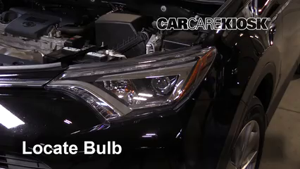 2016 Toyota RAV4 Limited 2.5L 4 Cyl. Lights Turn Signal - Front (replace bulb)